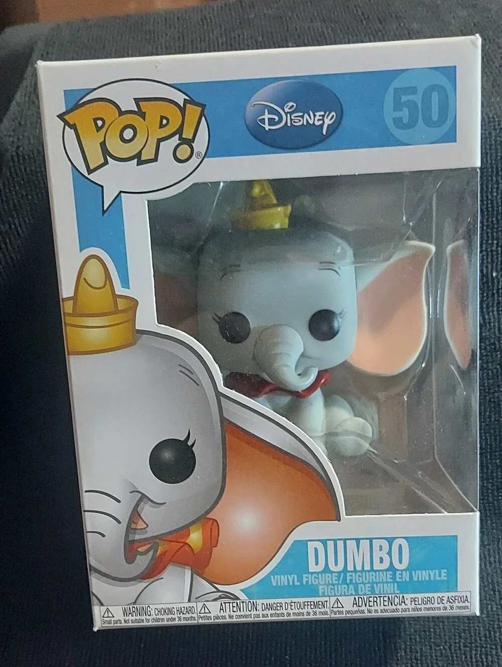 Funko Pop! Disney Dumbo #50 Vinyl Figure Classic Vaulted- Mint Condition